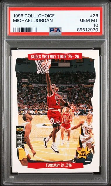 1996 Collector's Choice Michael Jordan #26 card image