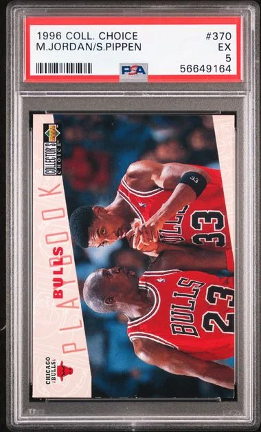 1996 Collector's Choice M.Jordan/S.Pippen #370 card image