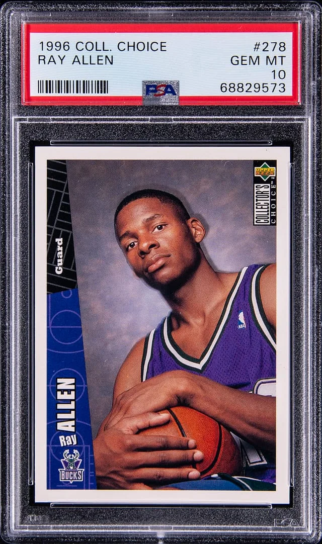 1996 Collector's Choice Ray Allen #278 card image