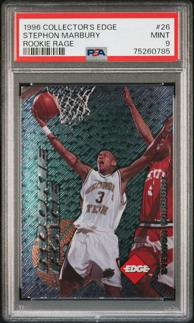 1996 Collector's Edge Rage Stephon Marbury #26 card image