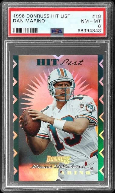 1996 Donruss Dan Marino Hit List #18 card image