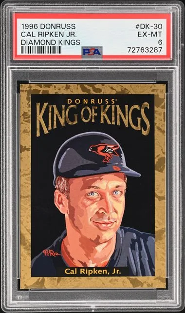 1996 Donruss Diamond Kings Cal Ripken Jr. #DK-30 card image