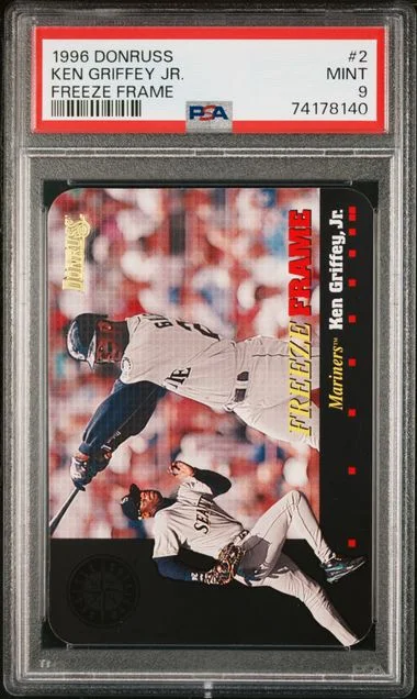 1996 Donruss Ken Griffey Jr. Freeze Frame #2 card image