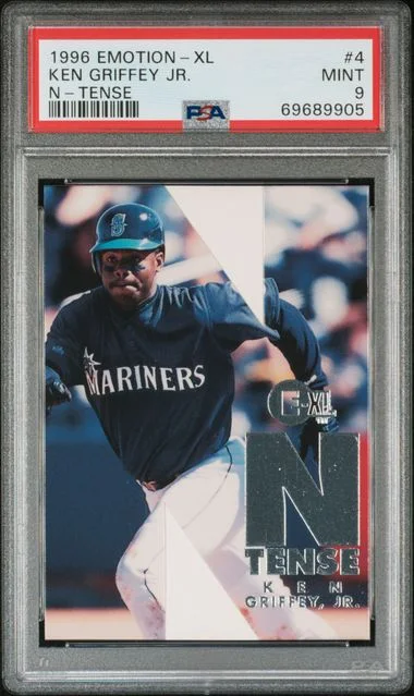 1996 Emotion-XL N-Tense Ken Griffey Jr. #4 card image