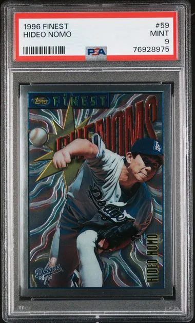 1996 Finest Hideo Nomo #59 card image