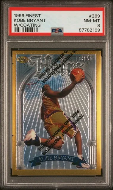 1996 Finest Kobe Bryant W/Coating #269 card image