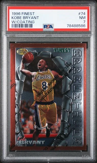 1996 Finest Kobe Bryant #74 card image
