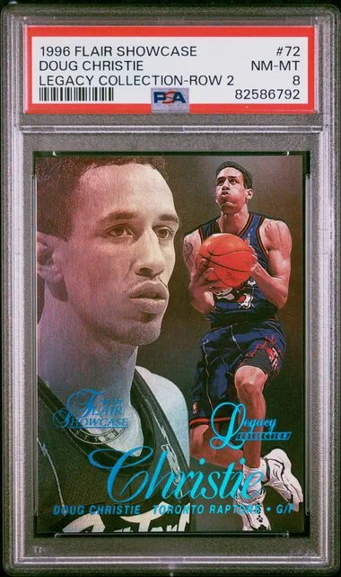 1996 Flair Showcase Doug Christie Legacy Collection Row 2 #72 card image