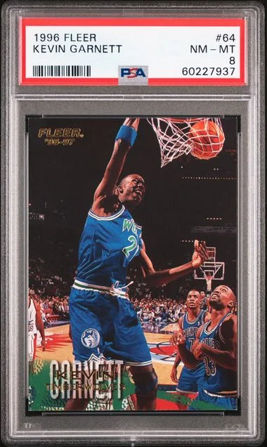 1996 Fleer Kevin Garnett #64 card image