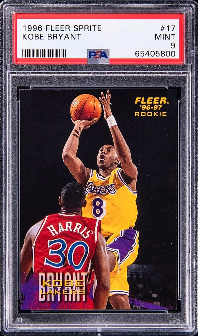 1996 Fleer Kobe Bryant Sprite #17 card image