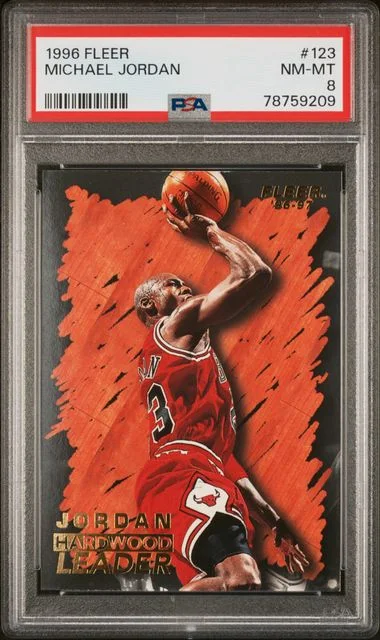 1996 Fleer Michael Jordan #123 card image