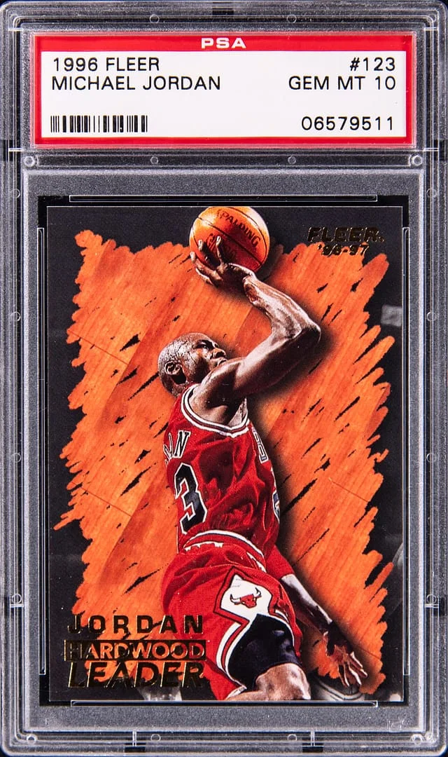 1996 Fleer Michael Jordans #123 card image