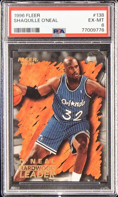 1996 Fleer Shaquille O'Neal #138 card image