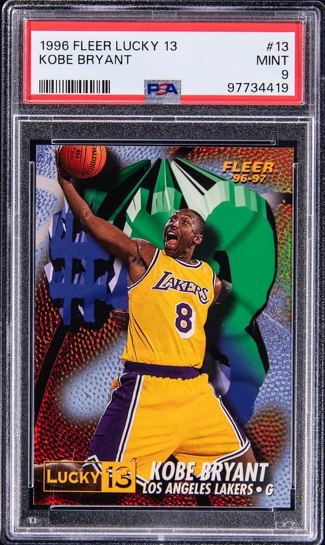 1996 Fleer Shaquille O'Neal/Kareem Abdul-Jabbar Lucky 13 #13 card image