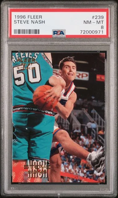 1996 Fleer Steve Nash #239 card image