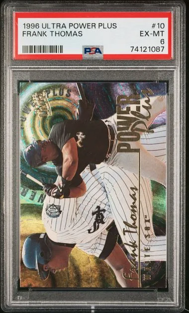 1996 Fleer Ultra Frank Thomas Power Plus #10 card image