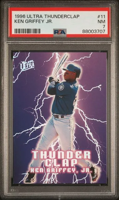 1996 Fleer Ultra Ken Griffey Jr. Thunderclap #11 card image