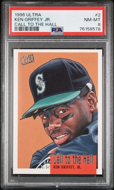 1996 Fleer Ultra Ken Griffey Jr. Call To The Hall #2 card image