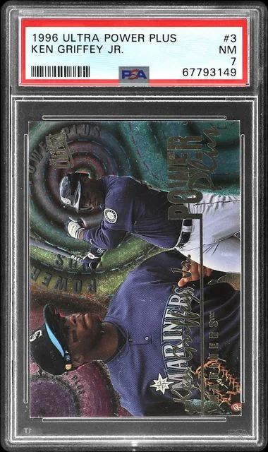 1996 Fleer Ultra Ken Griffey Jr. Power Plus #3 card image
