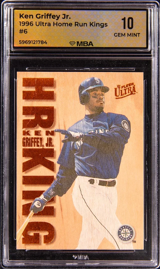 1996 Fleer Ultra Ken Griffey Jr. Home Run Kings #6 card image