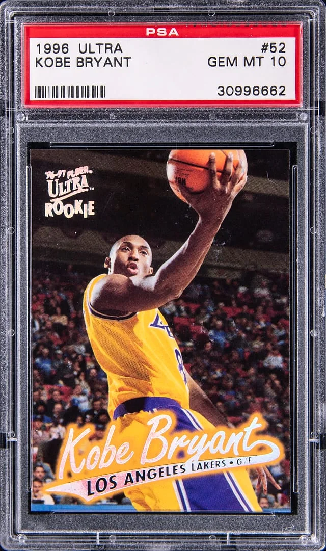 1996 Fleer Ultra Kobe Bryant #52 card image