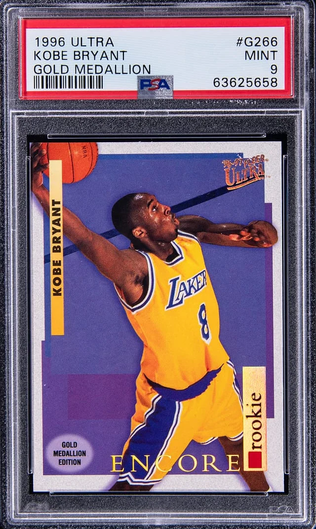 1996 Fleer Ultra Kobe Bryant Gold Medallion #G266 card image