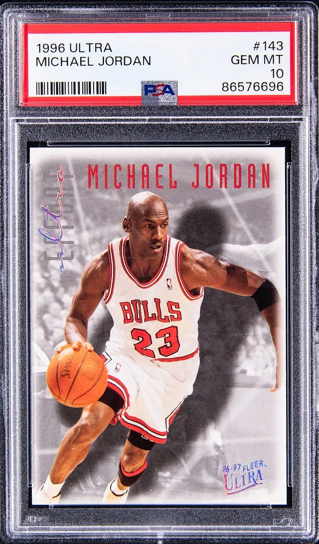 1996 Fleer Ultra Michael Jordan #143 card image