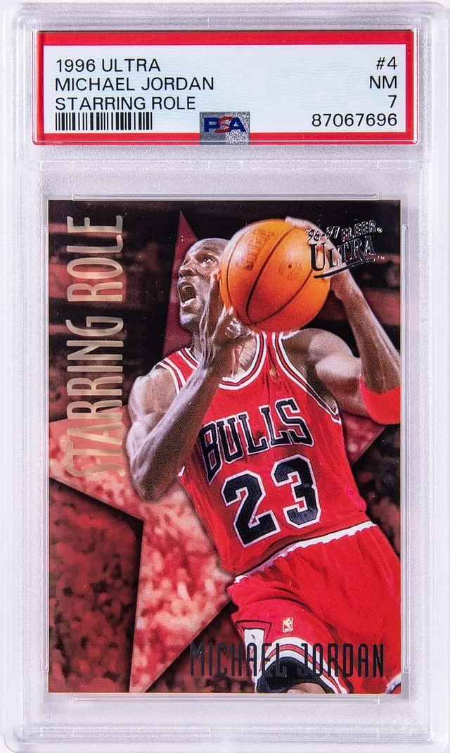 1996 Fleer Ultra Michael Jordan Scoring Kings Plus #4 card image