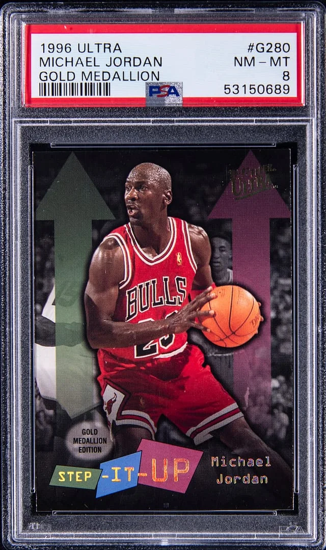1996 Fleer Ultra Michael Jordan Gold Medallion #G280 card image