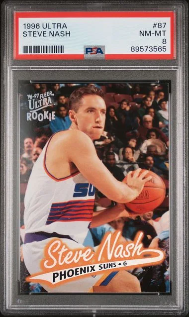 1996 Fleer Ultra Steve Nash #87 card image