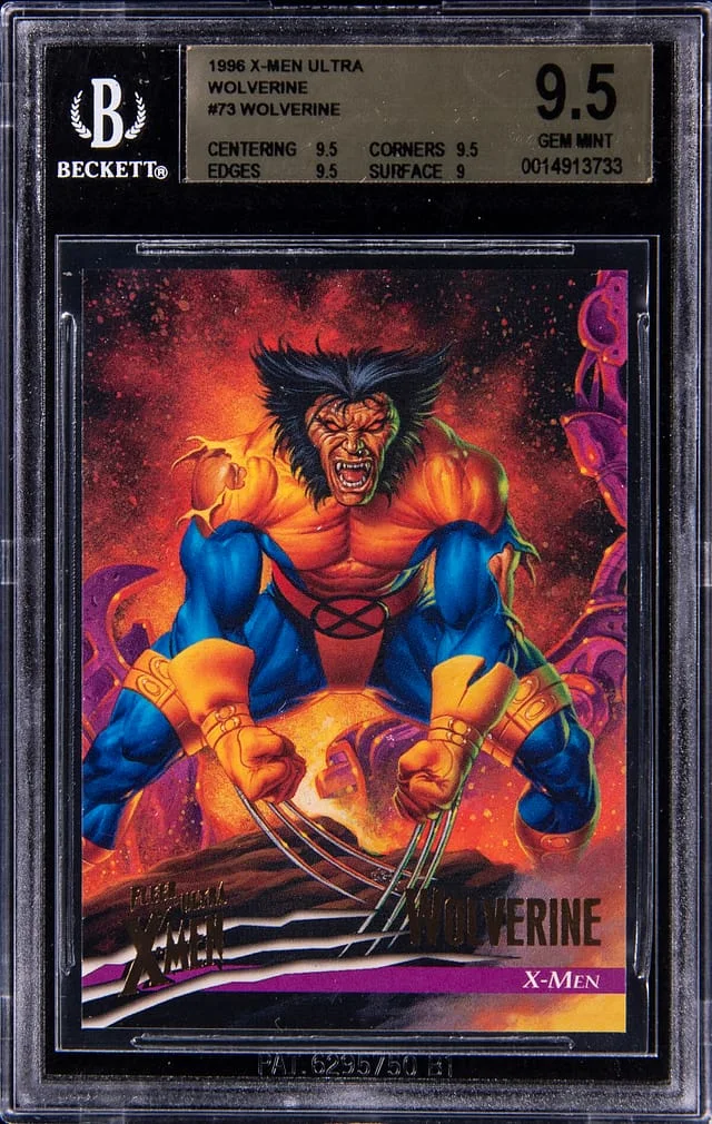 1996 Fleer Wolverine X-Men Ultra #73 card image
