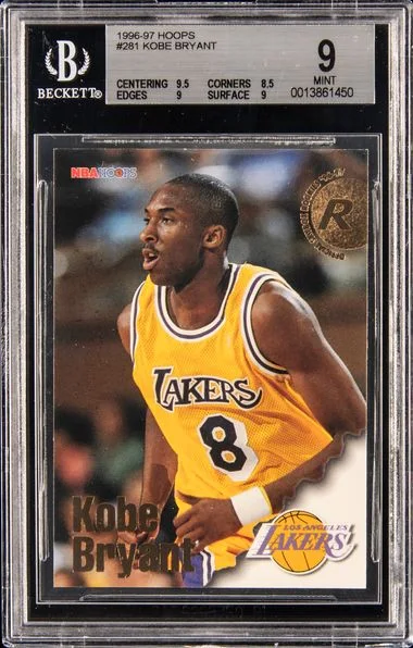 1996 Hoops Kobe Bryant #281 card image