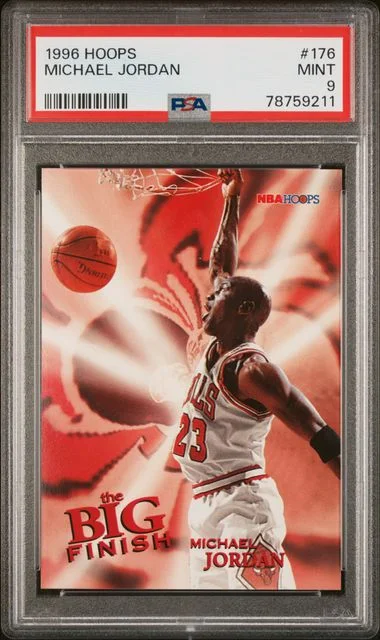 1996 Hoops Michael Jordan #176 card image