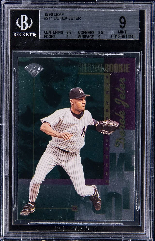 1996 Leaf Derek Jeter #211 card image