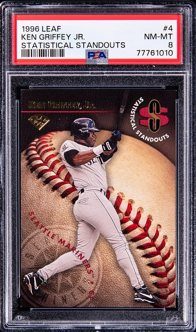 1996 Leaf Ken Griffey Jr. Statistical Standouts #4 card image