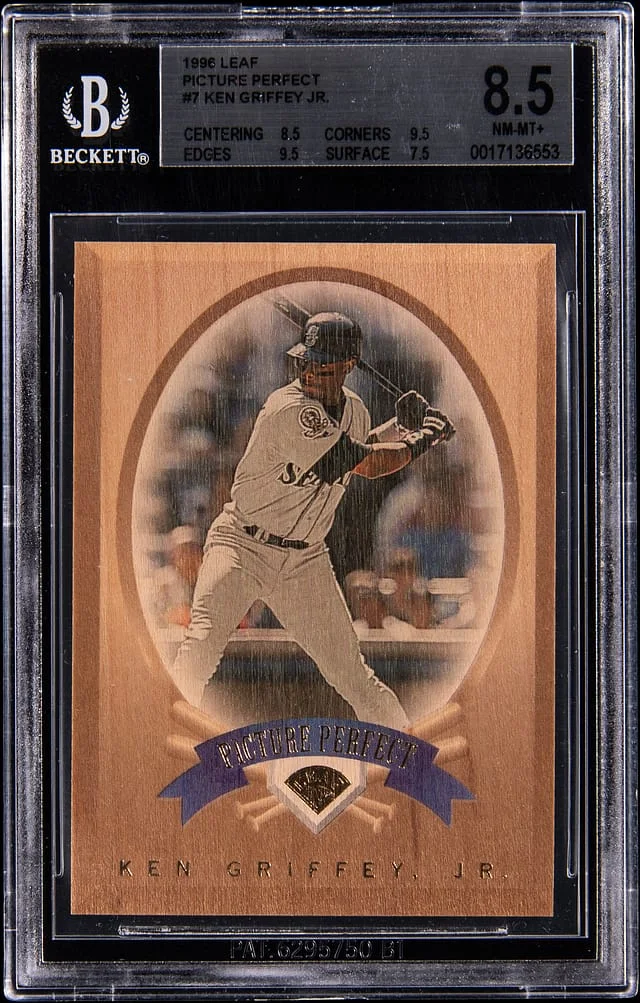 1996 Leaf Ken Griffey Jr. Picture Perfect #7 card image