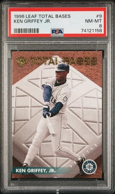 1996 Leaf Ken Griffey Jr. Total Bases #9 card image