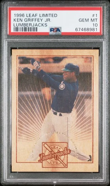 1996 Leaf Limited Ken Griffey Jr. Lumberjacks #1 card image