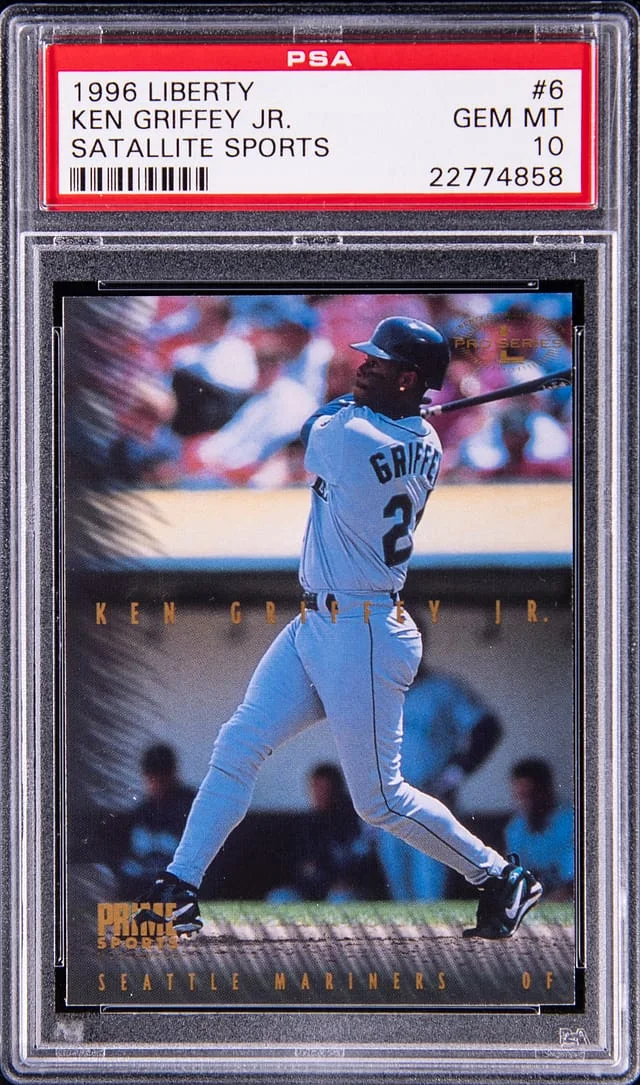 1996 Liberty Satellite Sports Ken Griffey Jr. #6 card image