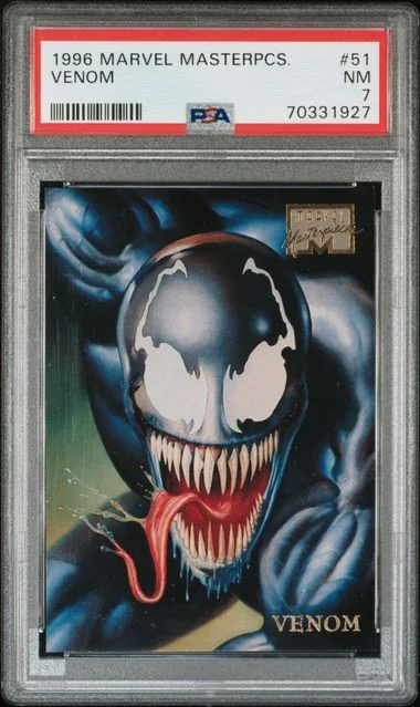 1996 Marvel Masterpieces Venom #51 card image