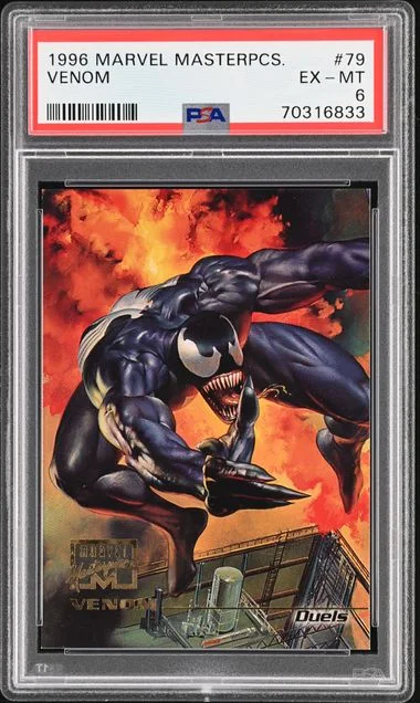 1996 Marvel Masterpieces Venom #79 card image