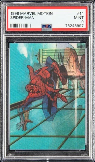 1996 Marvel Motion Spider-Man #14 card image