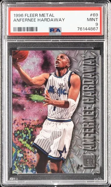 1996 Metal Anfernee Hardaway #69 card image