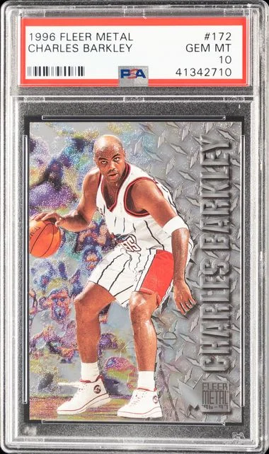 1996 Metal Charles Barkley #172 card image