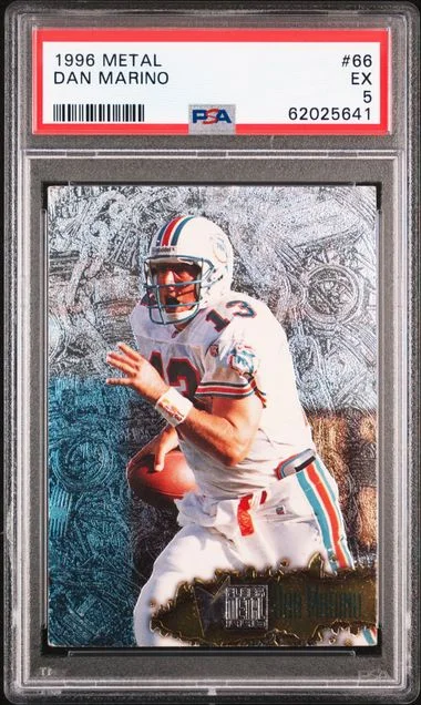 1996 Metal Dan Marino #66 card image