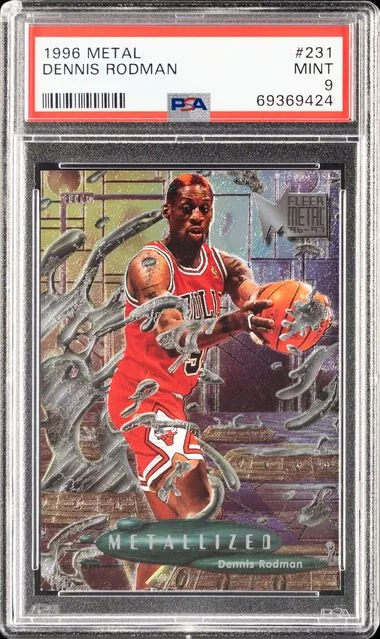1996 Metal Dennis Rodman #231 card image