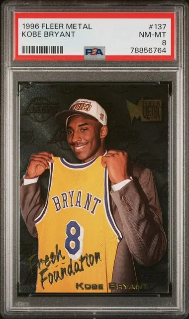 1996 Metal Kobe Bryant #137 card image