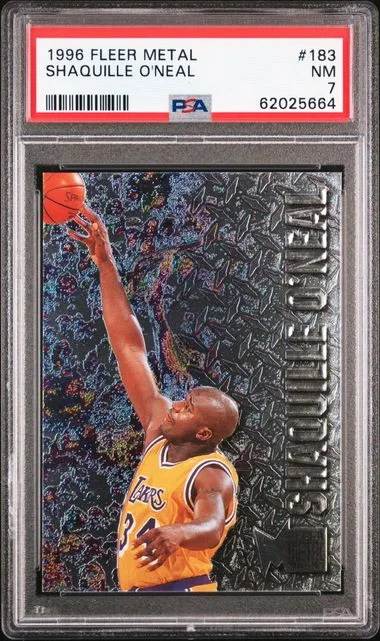 1996 Metal Shaquille O'Neal #183 card image