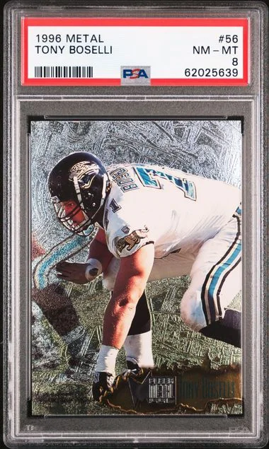 1996 Metal Tony Boselli #56 card image
