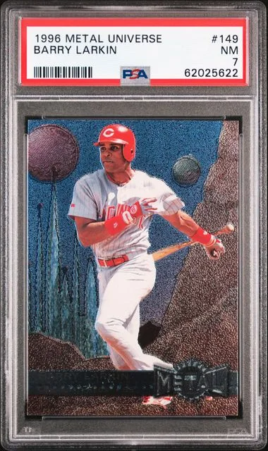 1996 Metal Universe Barry Larkin #149 card image
